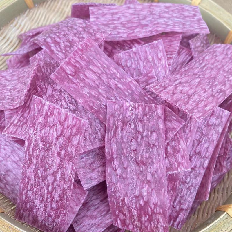 干紫薯片