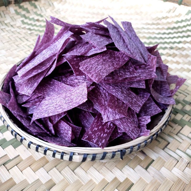 干紫薯片