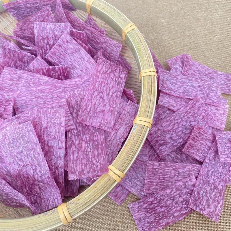 干紫薯片