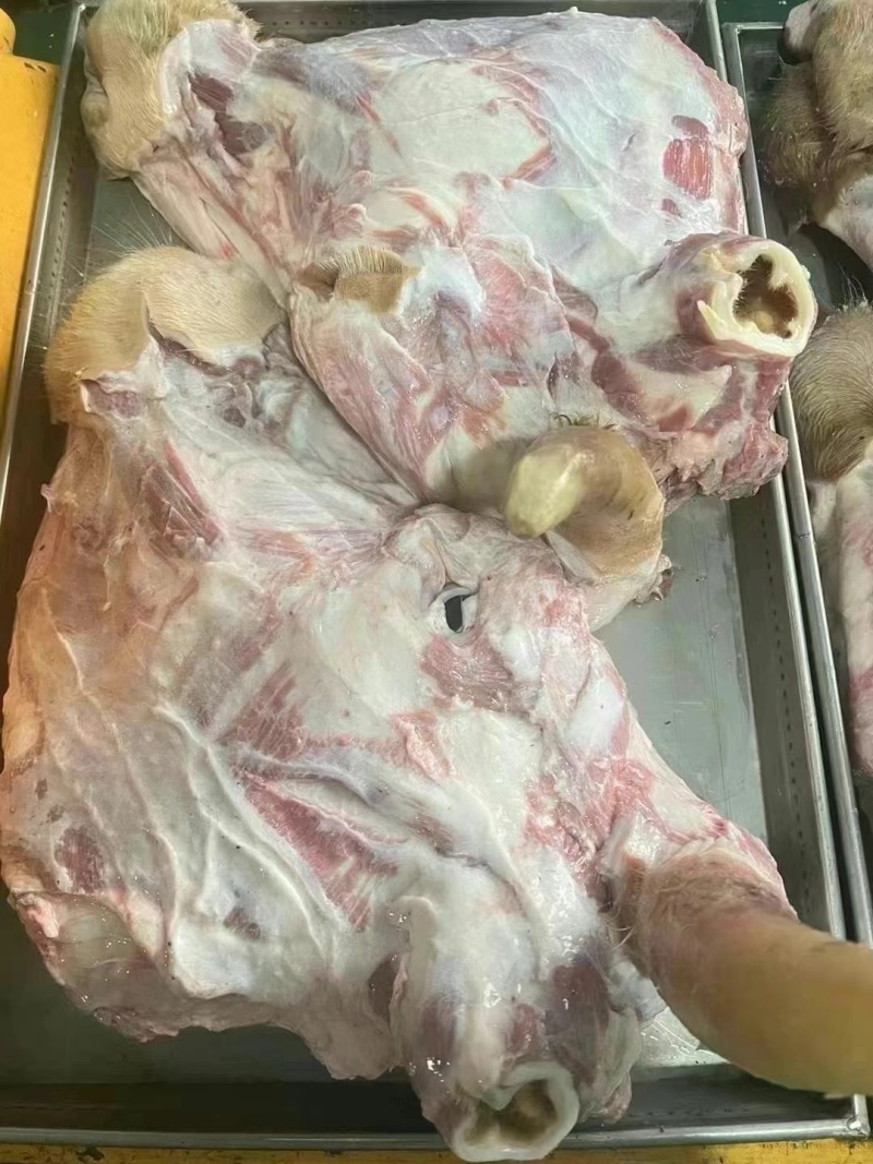 生去皮牛头