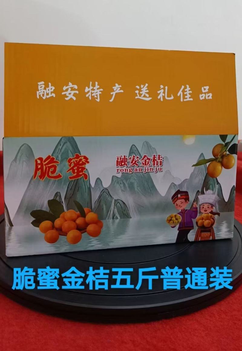 融安滑皮金桔，脆皮爽口，纯甜无酸，果园产地直发，价格实惠