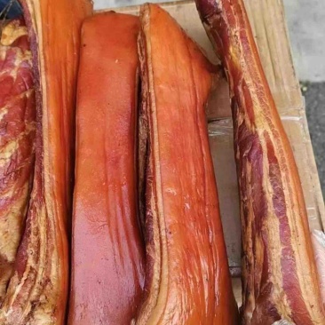 烟熏五花腊肉，腊肉，烟熏制品