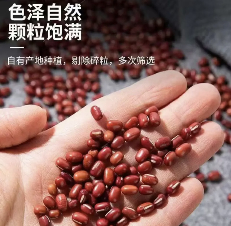 精品黑龙江红小豆，品质保证，产地直发，无农化肥添加