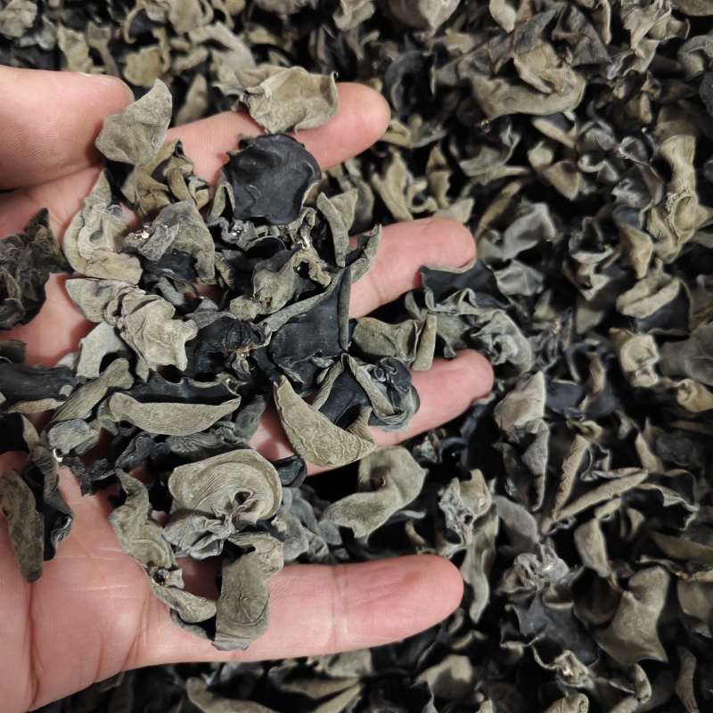 无增重高泡发率东北黑木耳干货1.2肉厚无根黑厚原货秋耳