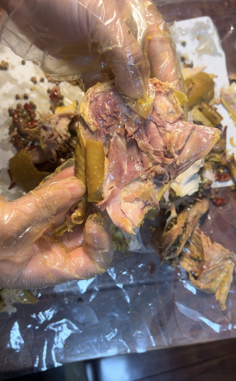 麻椒鸡下酒菜四川特产椒麻鸡整只开袋即食老母鸡熟食特色卤味