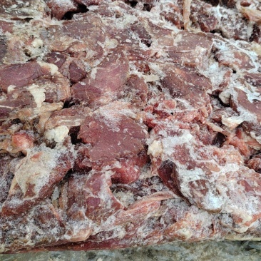 国产牛碎肉，瘦度95比例