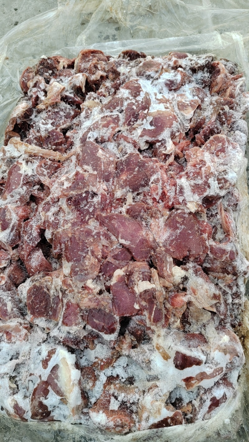国产牛碎肉，瘦度95比例