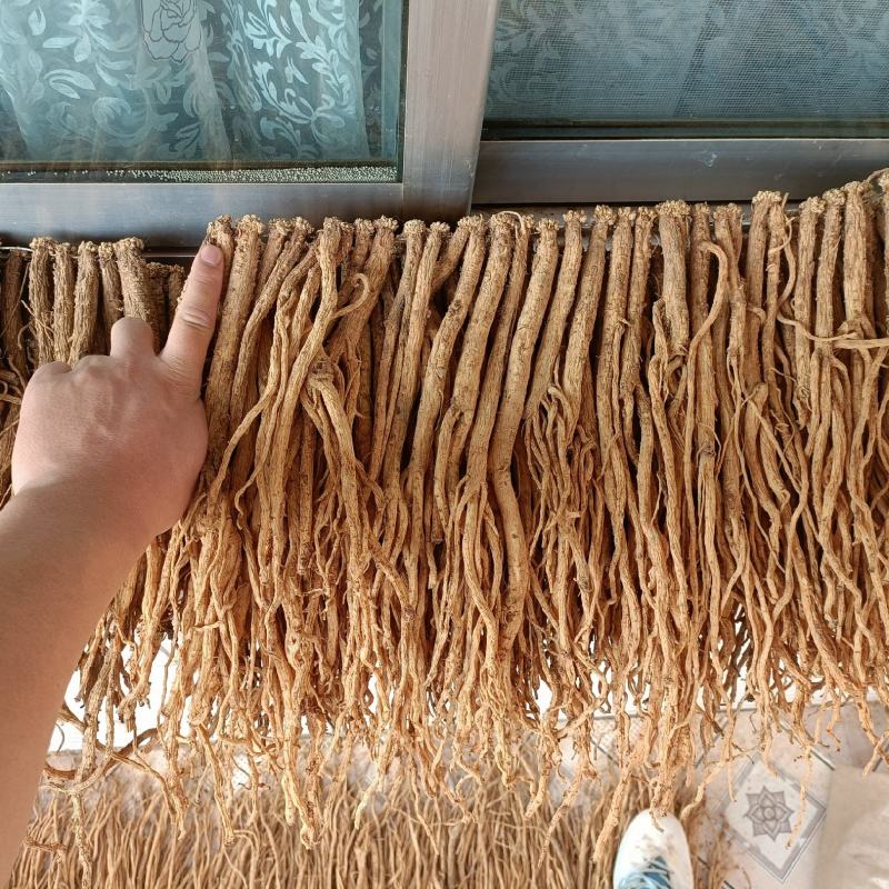 白条党参，产地直销，无硫，自然晾干。