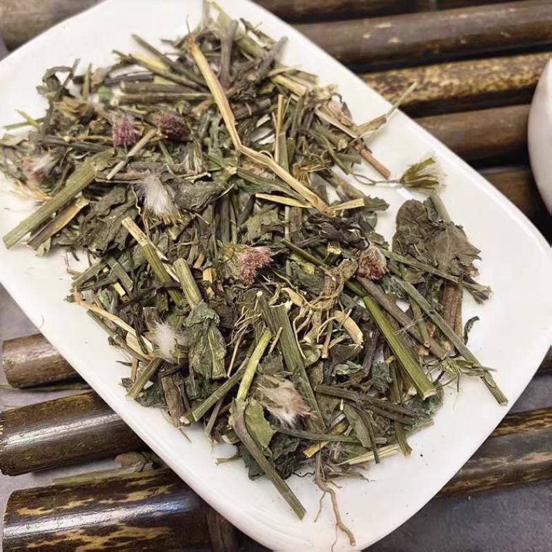 广西农家自晒现采草药一点红草干品叶下红红背