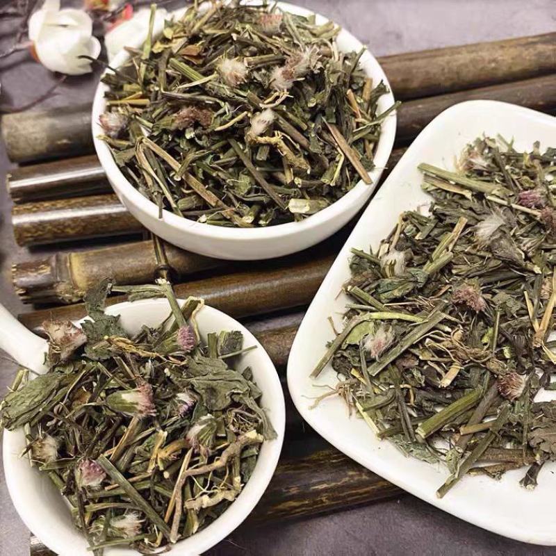 广西农家自晒现采草药一点红草干品叶下红红背
