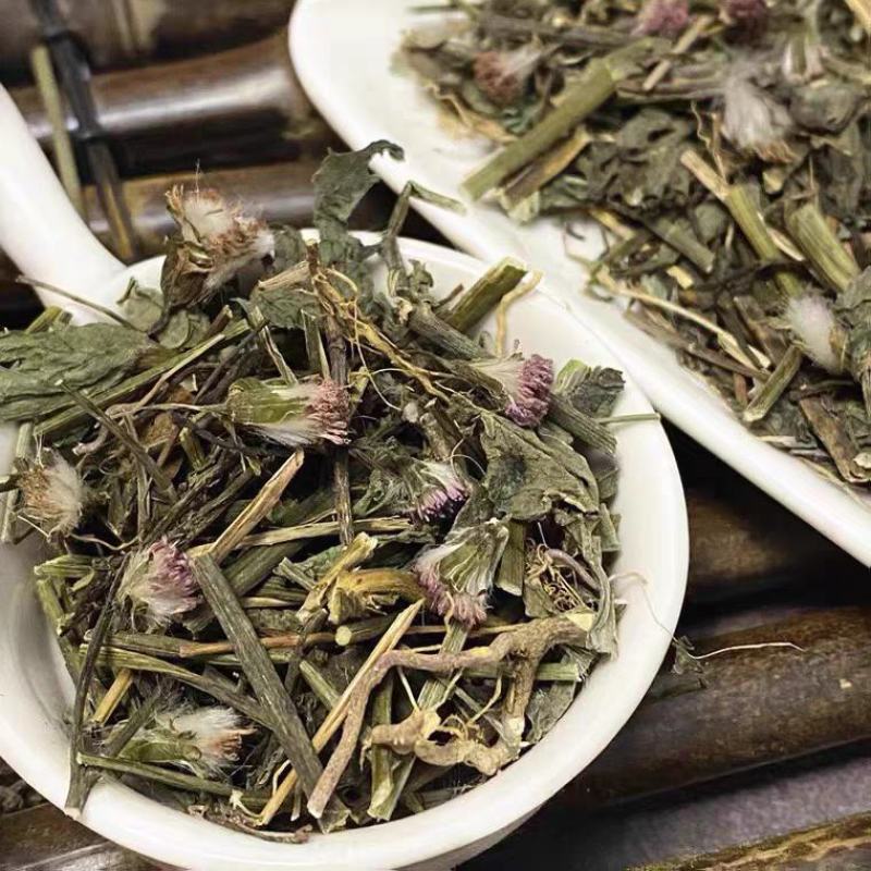 广西农家自晒现采草药一点红草干品叶下红红背