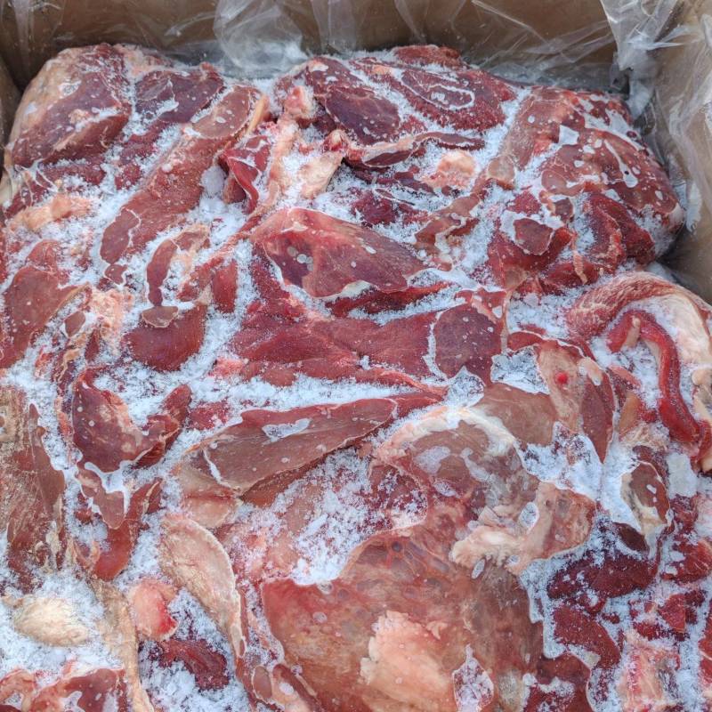 鲜冻剔骨去皮带腿羊肉板没调理没滚柔纯干货