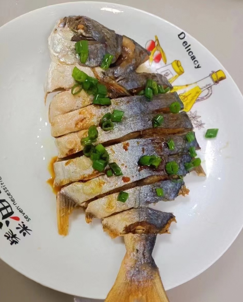 金鲳鱼干，网红金仓鱼干