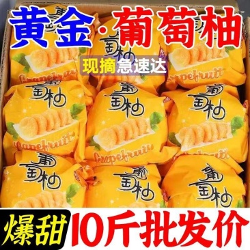 超甜爆汁黄金葡萄柚福建平和柚子当季新鲜水果黄金葡萄柚