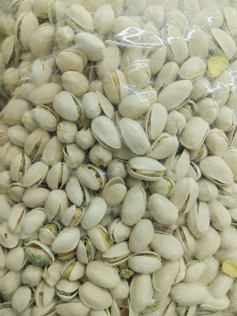 开心果25新货自然开口开心果盐焗干果厂家批发原味开心果