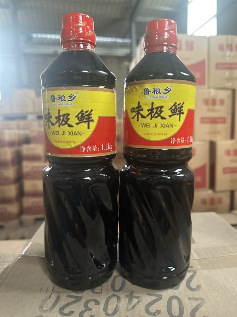 味极鲜2.5元一瓶
