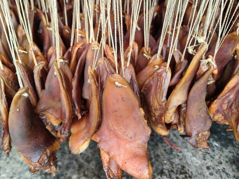 腊肉【猪下嘴】江湖产品地摊好产品源头工厂