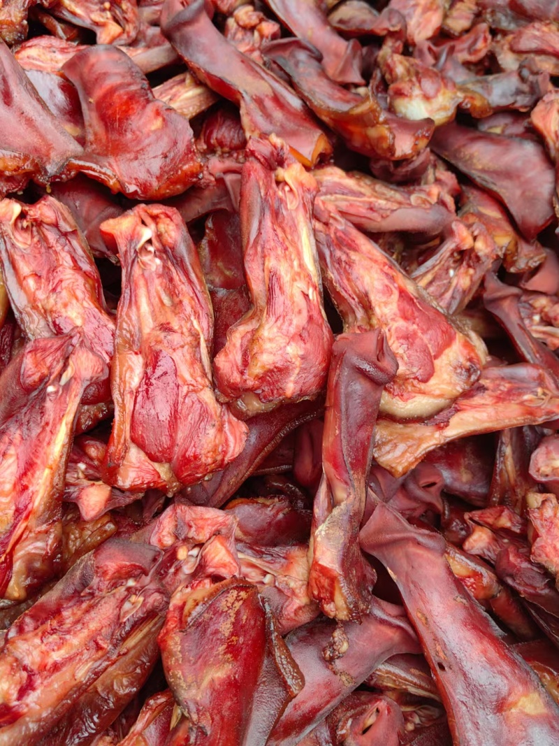 腊肉【猪嘴】地摊好产品卤菜摊摊源头工厂