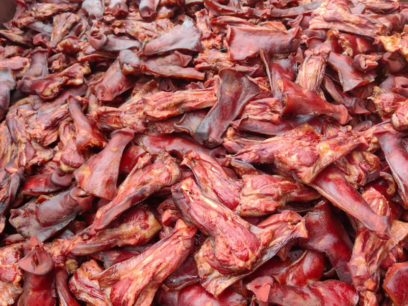 腊肉【猪嘴】地摊好产品卤菜摊摊源头工厂