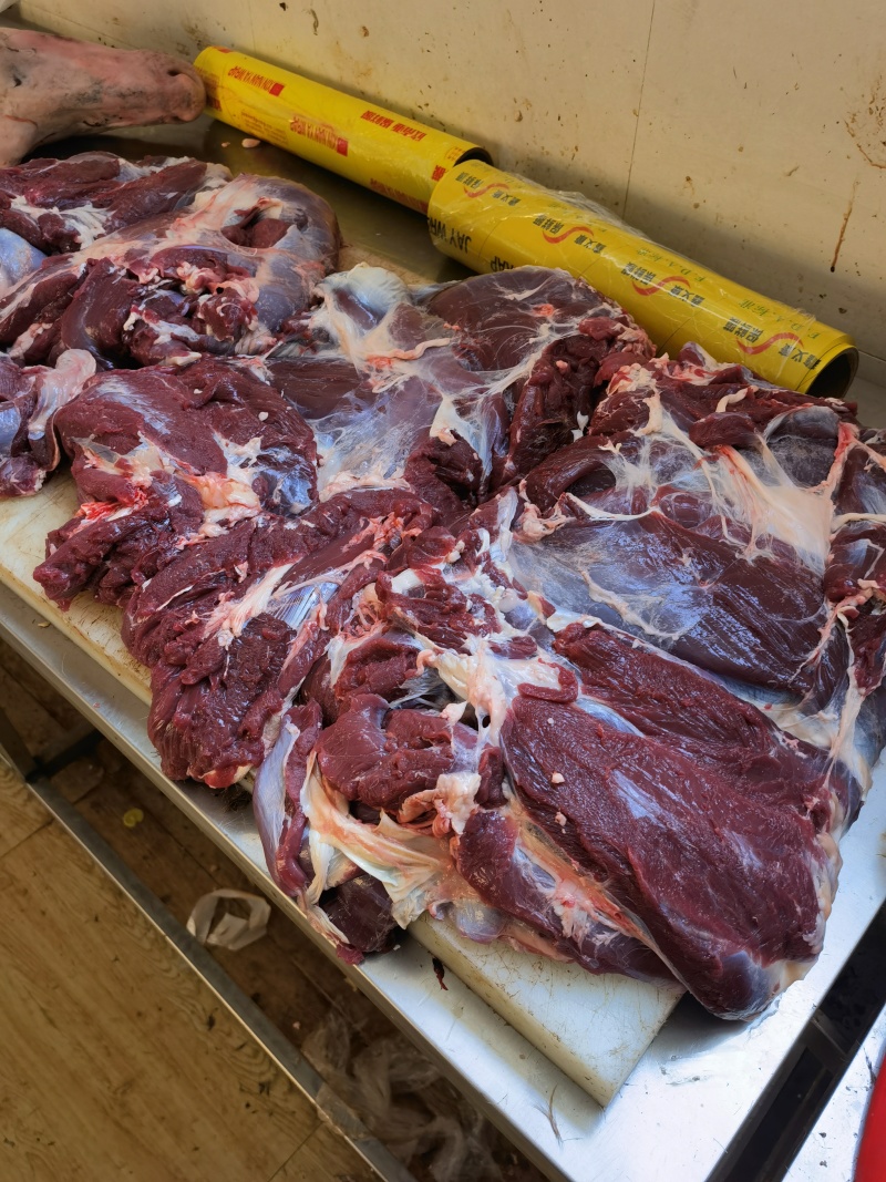 长年批发梅花鹿肉只做鲜鹿肉38一斤量大从优真鹿肉
