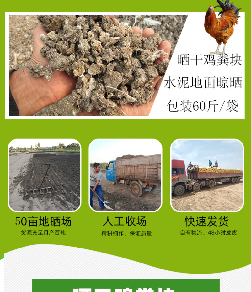 干鸡粪批发晒干鸡粪有机肥水果蔬菜用肥可视频看货