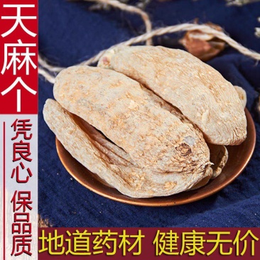 中药材特级正品天麻个整枝***昭通天麻新鲜干货散装新货