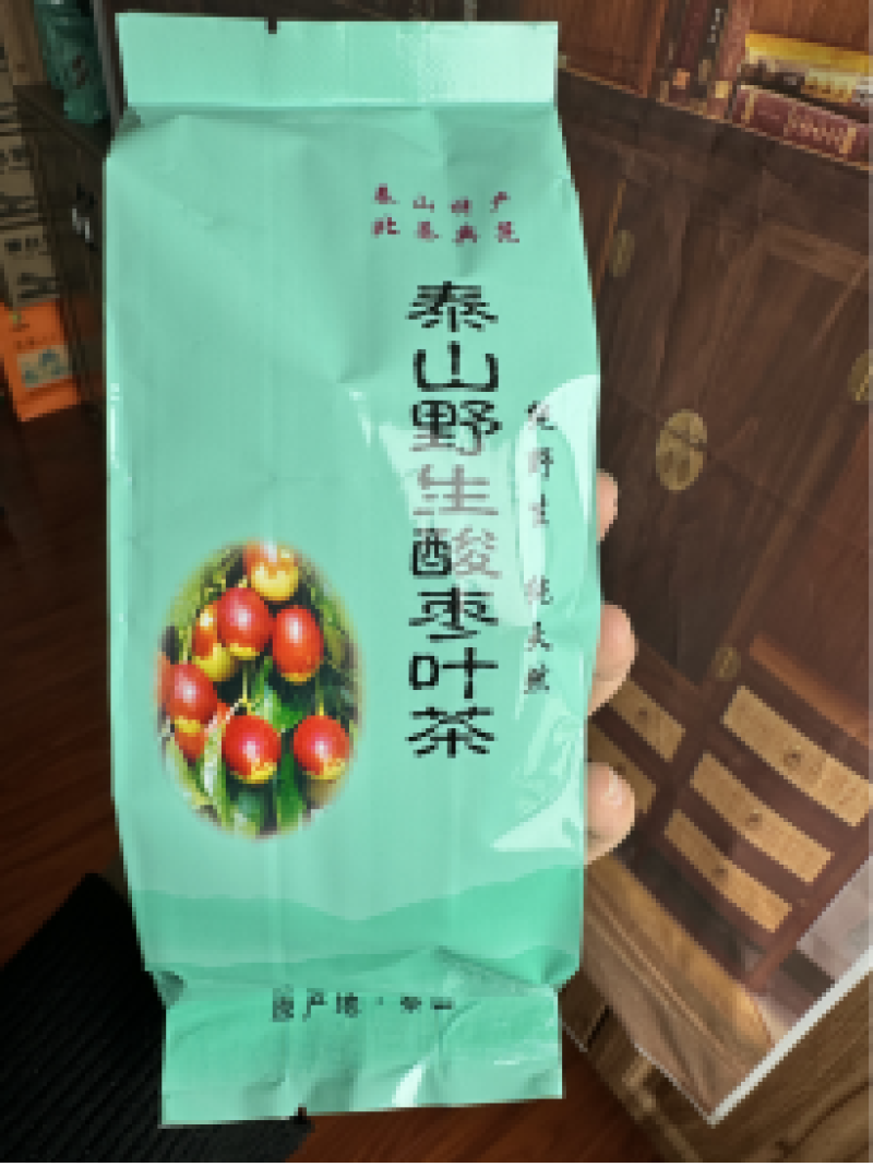 野生酸枣芽茶，无添加，冷藏储存，烘干炒制提香，睡眠安神