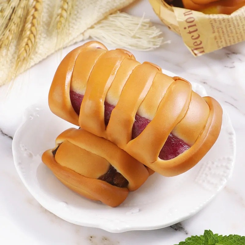 夹心果酱软面包批发多口味