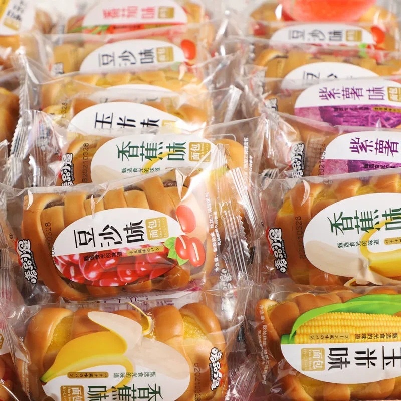 夹心果酱软面包批发多口味