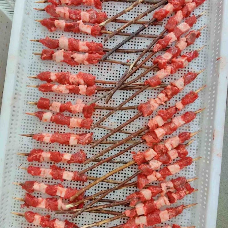 红柳枝羊肉串烧烤必备爆品