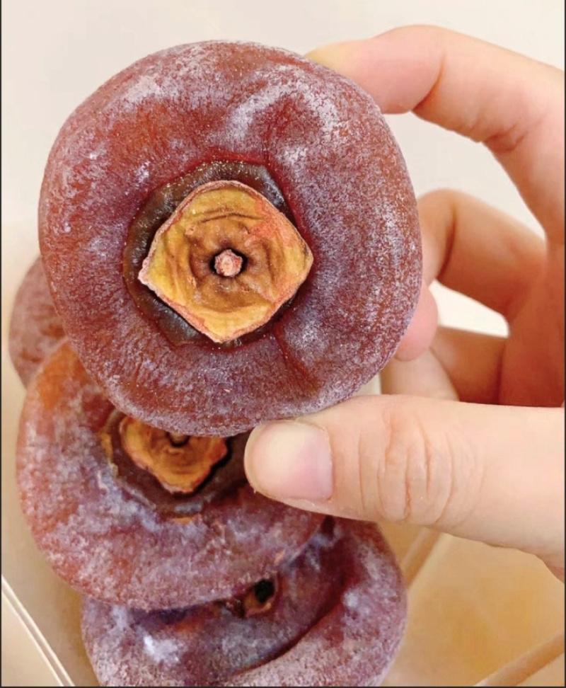 柿饼柿子广西桂林平乐恭城柿饼天然晾晒好品质包售后