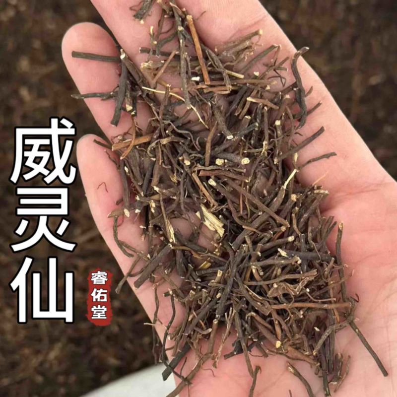 《纯根货》威灵仙实拍无泥正品威灵仙发货如图
