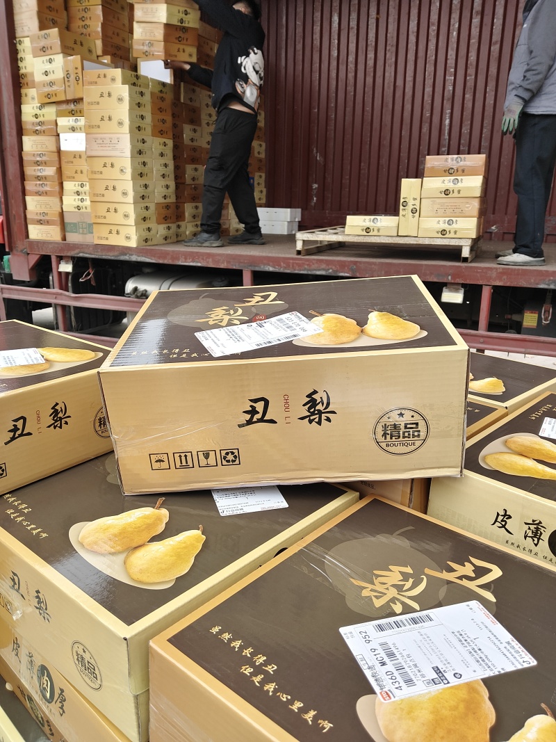 莱阳蜜香丑梨佛手梨硬软两吃软糯香甜太婆梨