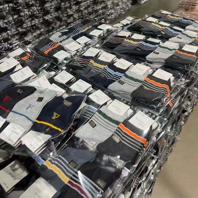 袜子批发100双男袜跑量款袜摆地摊袜子货源高品质赠品袜足