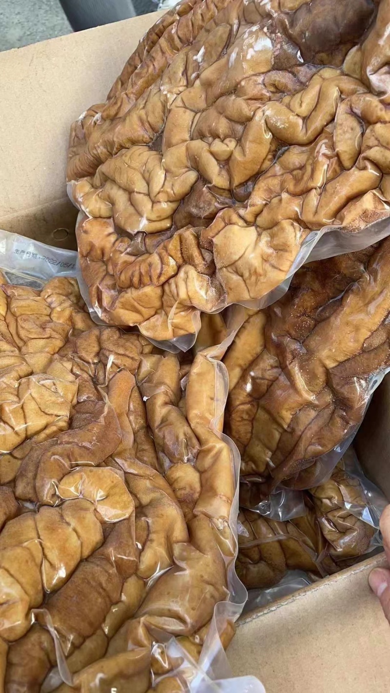 香卤肥肠熟食猪大肠五香肥肠加热即食五香肥肠新鲜现煮