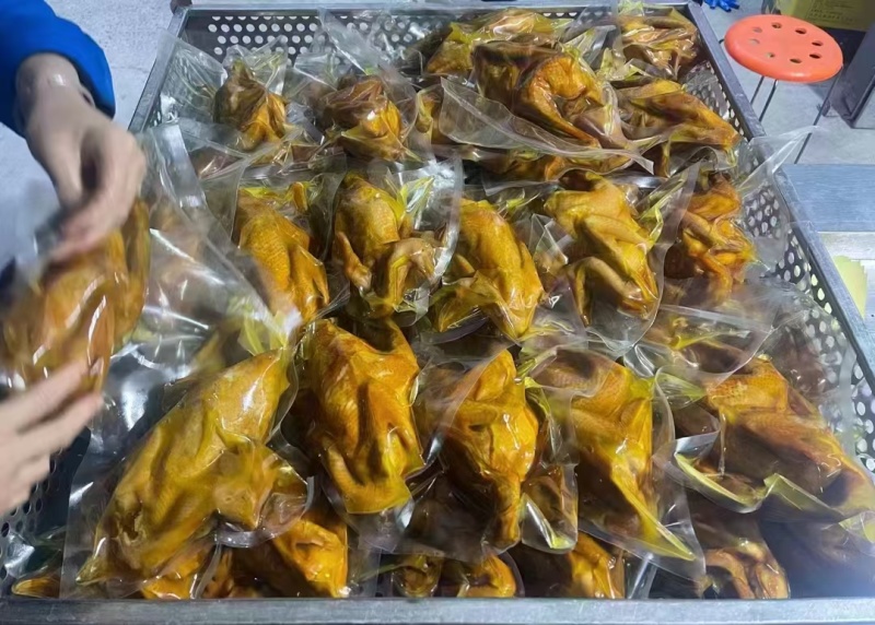 椒麻鸡整只四川特产手撕麻辣鸡烧鸡熟食鸡肉真空开袋即食