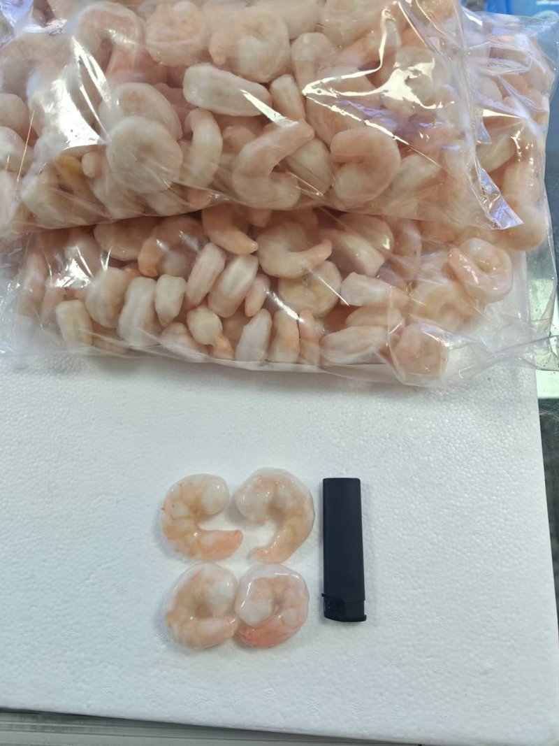 环球水产单冻红虾仁规格31/40去纸箱10斤