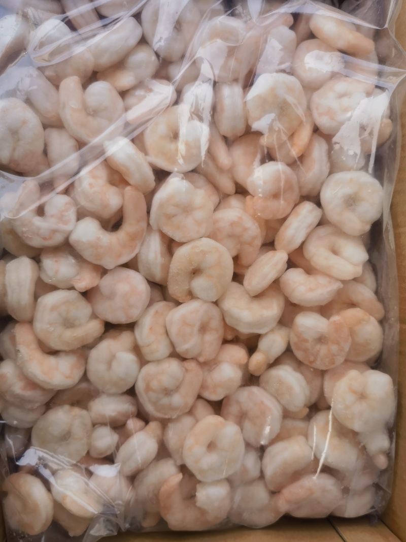 环球水产单冻红虾仁规格31/40去纸箱10斤