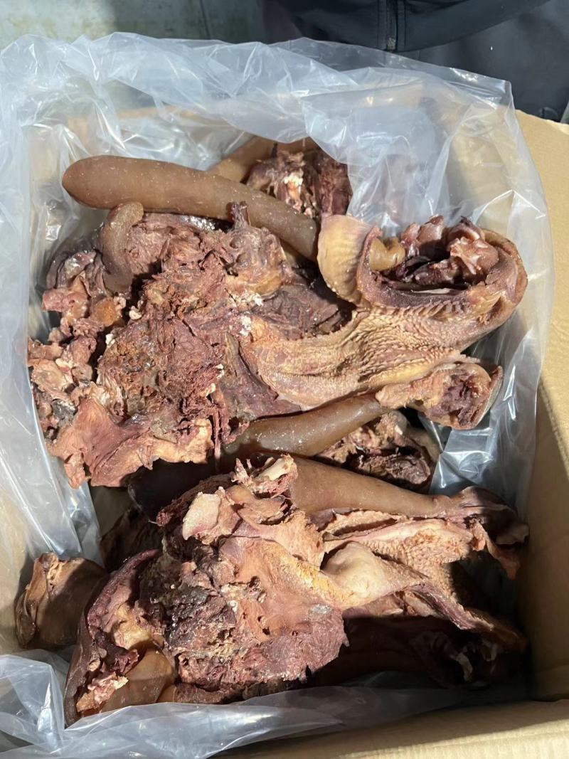 五香牛头肉全熟纯干不泡水手续齐全质量保证工厂直
