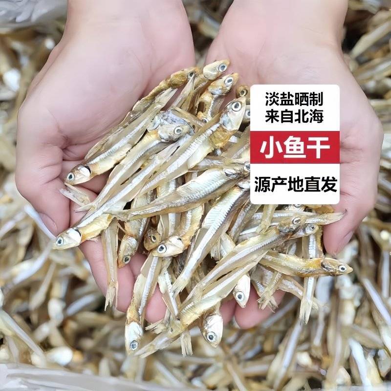 淡晒小鱼干银鱼仔白凡鱼公干鱼摆地摊热卖产品