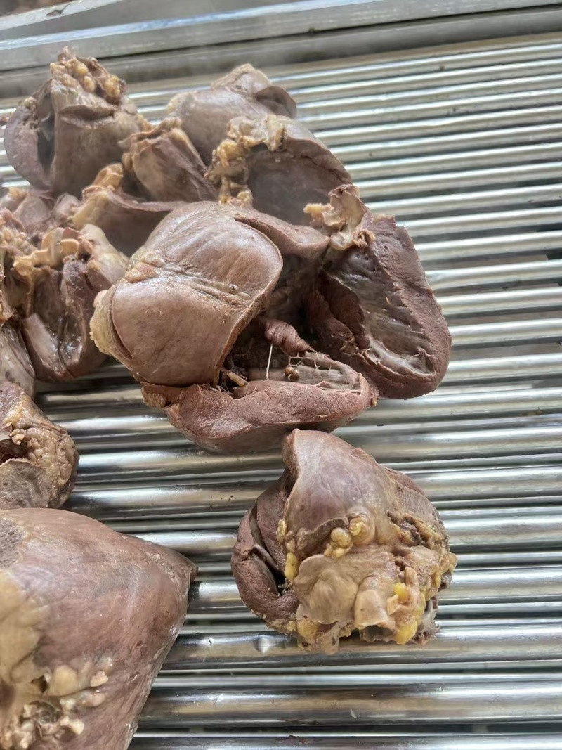 牛心五香全熟牛心大量供应厂家直发可视频看货