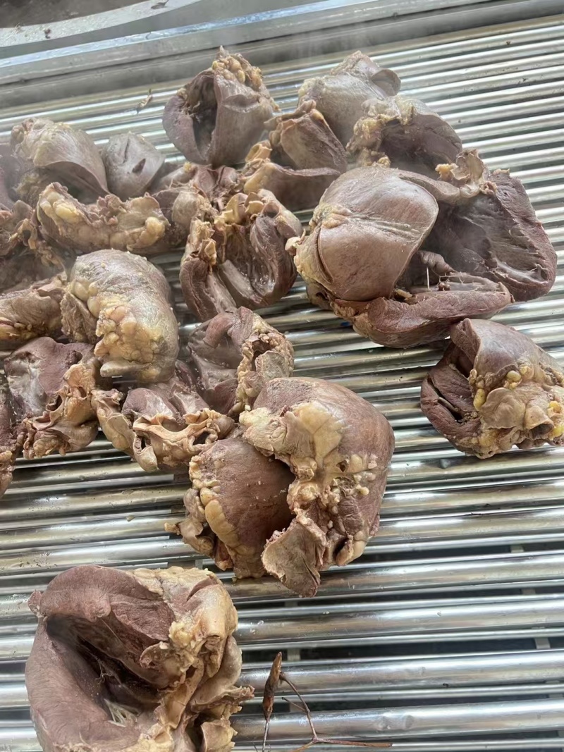牛心五香全熟牛心大量供应厂家直发可视频看货