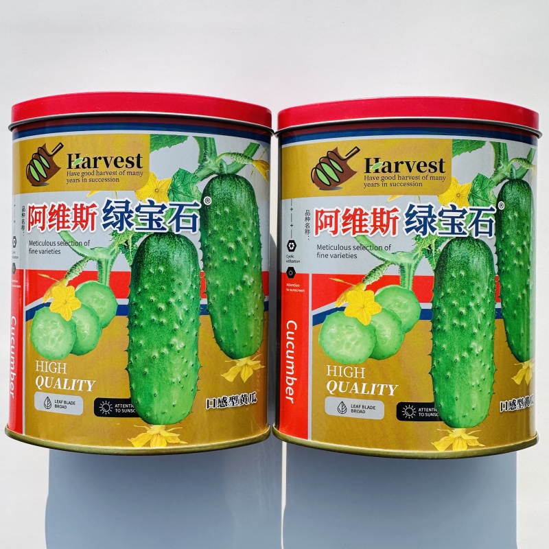 新版阿维斯绿宝石黄瓜种子水果黄瓜种子甜脆清香薄皮短棒型刺