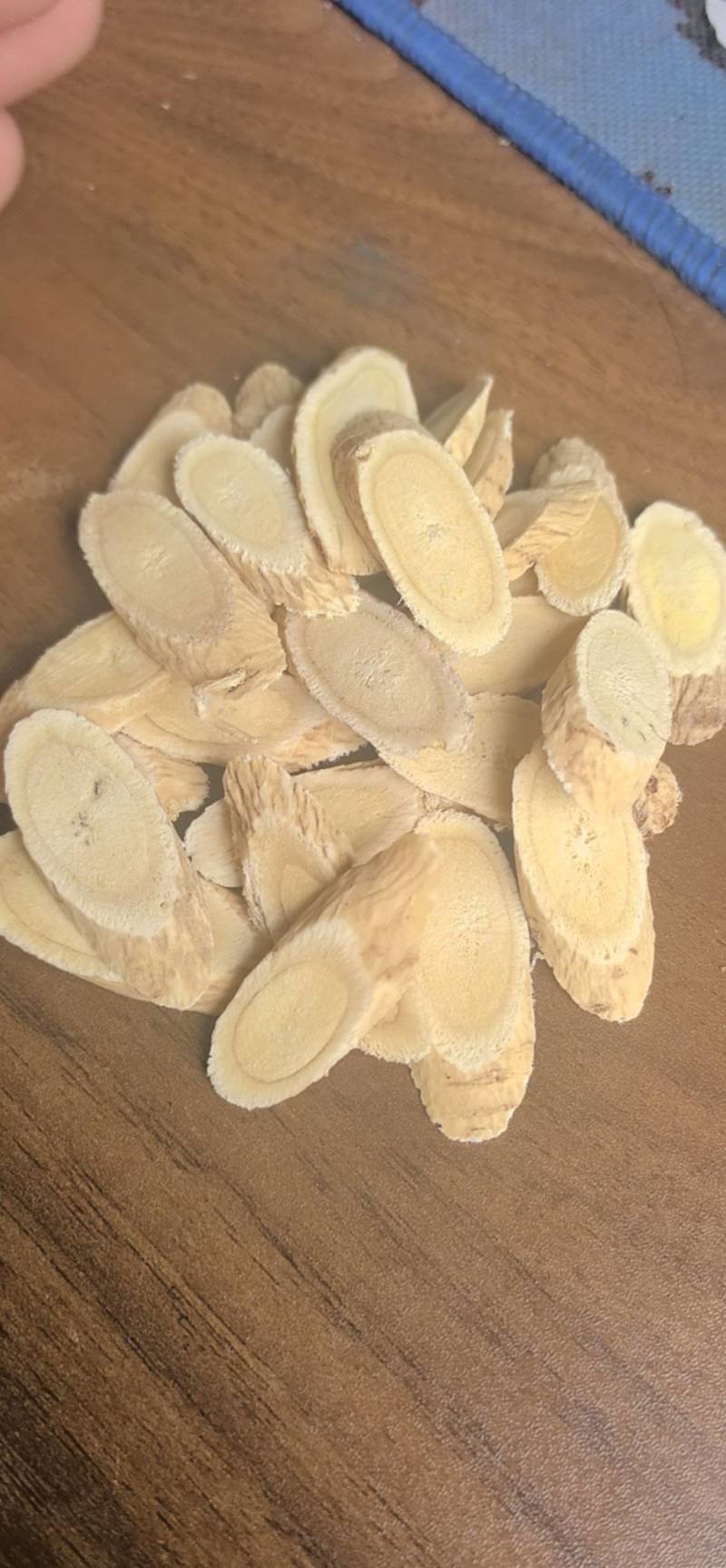 黄芪片野生特级黄芪中药材正品泡水配党参