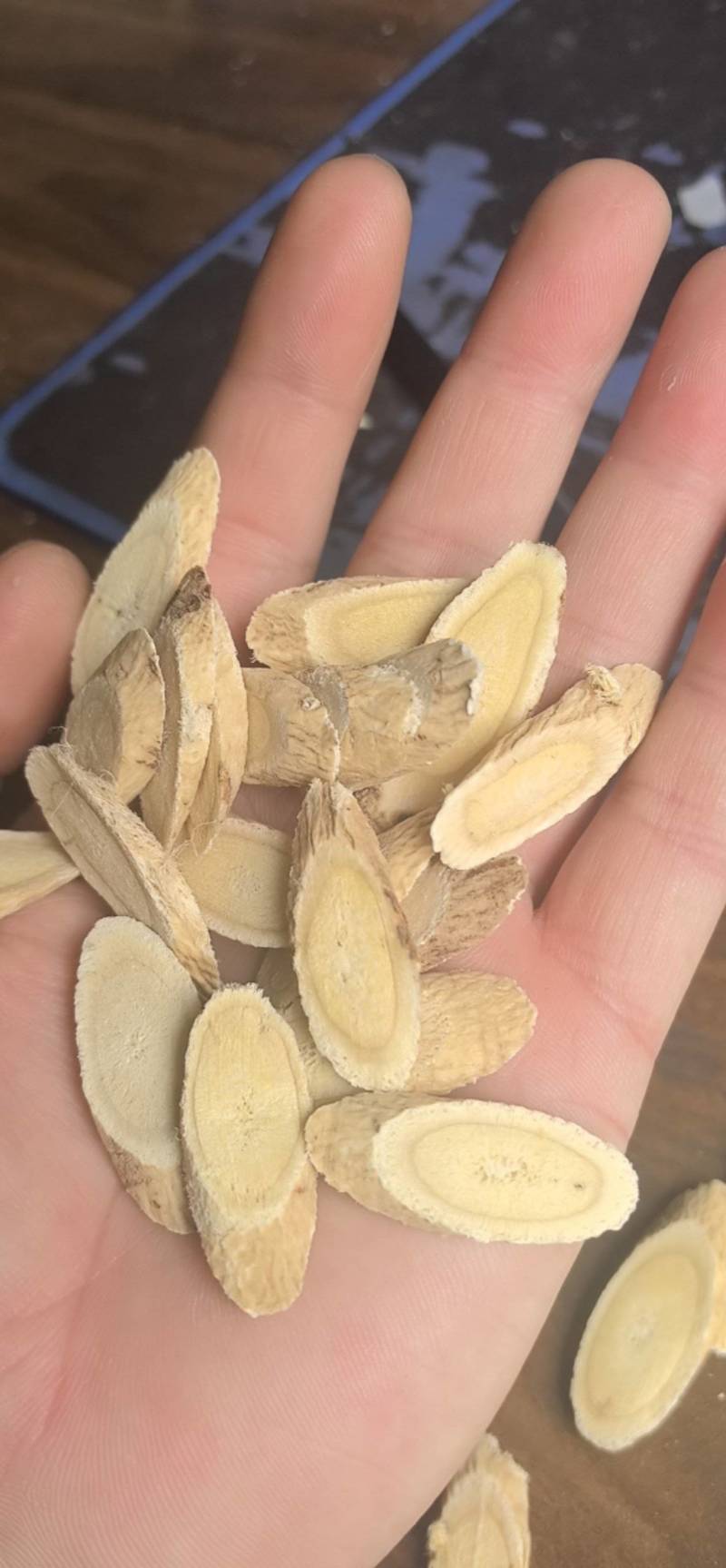黄芪片野生特级黄芪中药材正品泡水配党参
