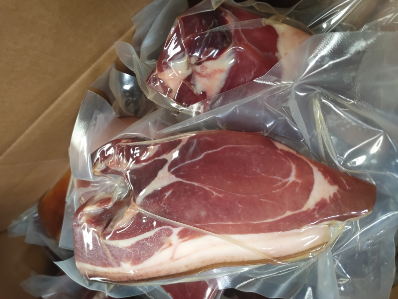 精品火腿猪肉制作真空独立包装地摊展会货源地火腿肉批发