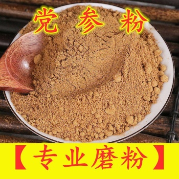 甘肃党参粉无硫党参段当参中药材粉质细腻