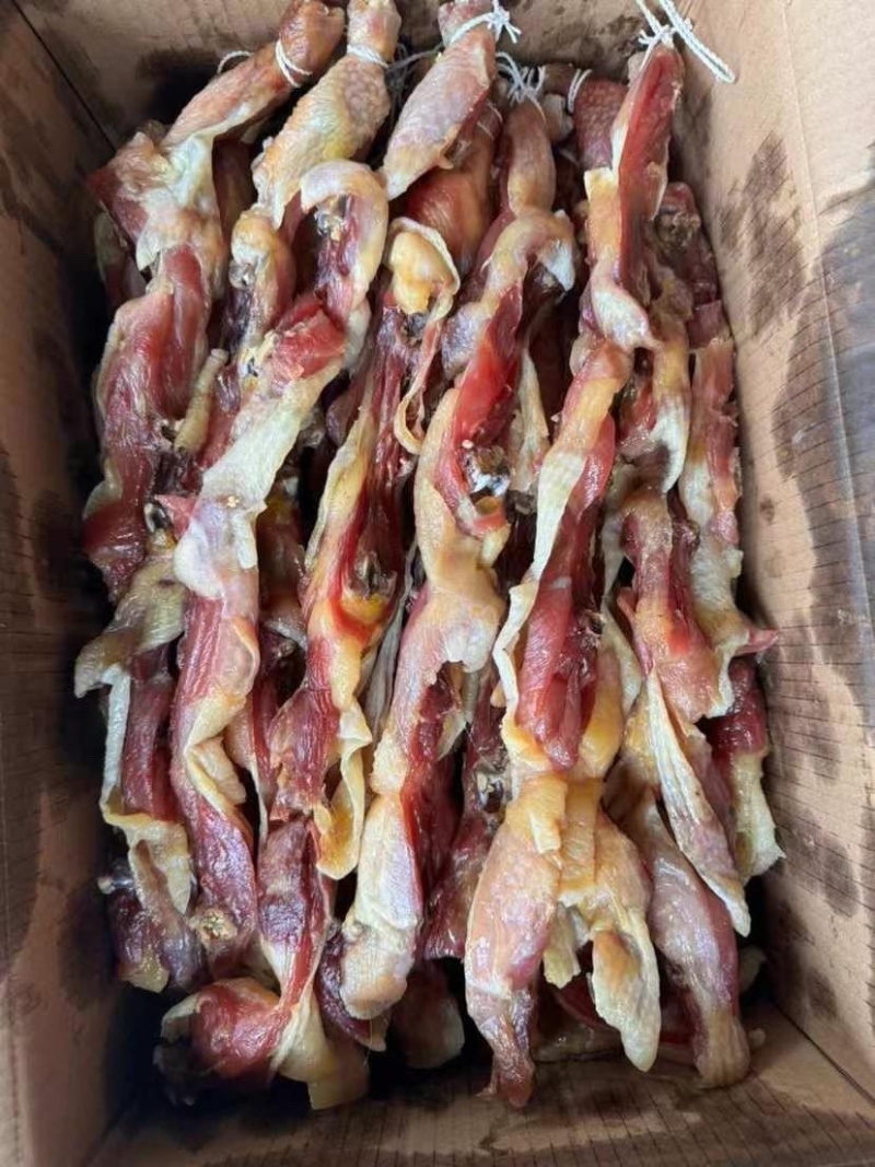 农家腊鸡条干地摊电商批发贵妃腊鸡条湖南山鸡条干