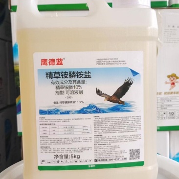 10.9草铵膦内含进口助剂铲除小飞蓬牛筋草果园不伤根安全