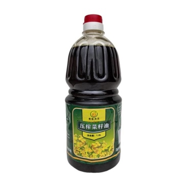 四川小榨纯菜籽油1.8L非转基因压榨纯菜籽油